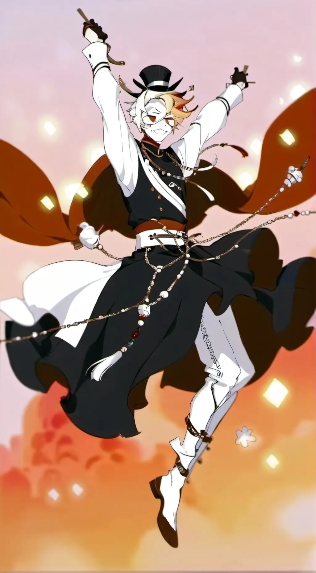 ai character: Lucifer MS background