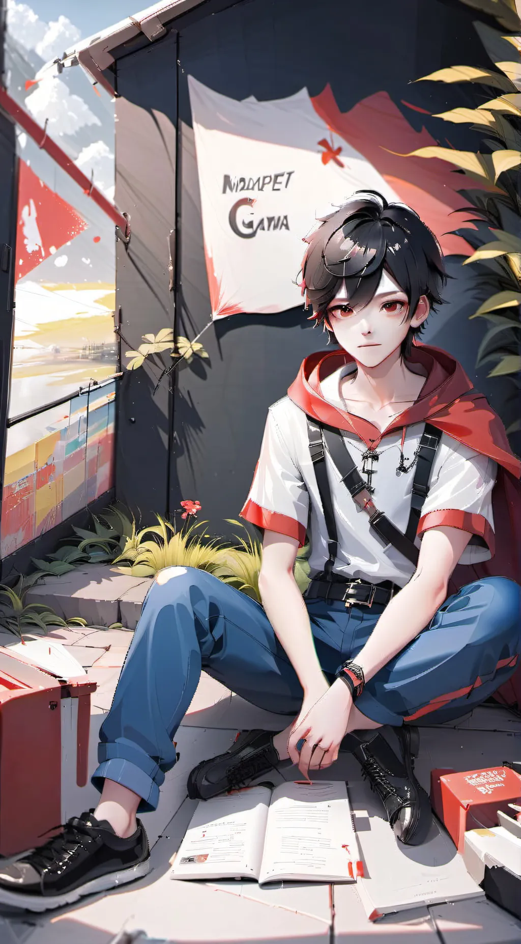 ai character: Kai background