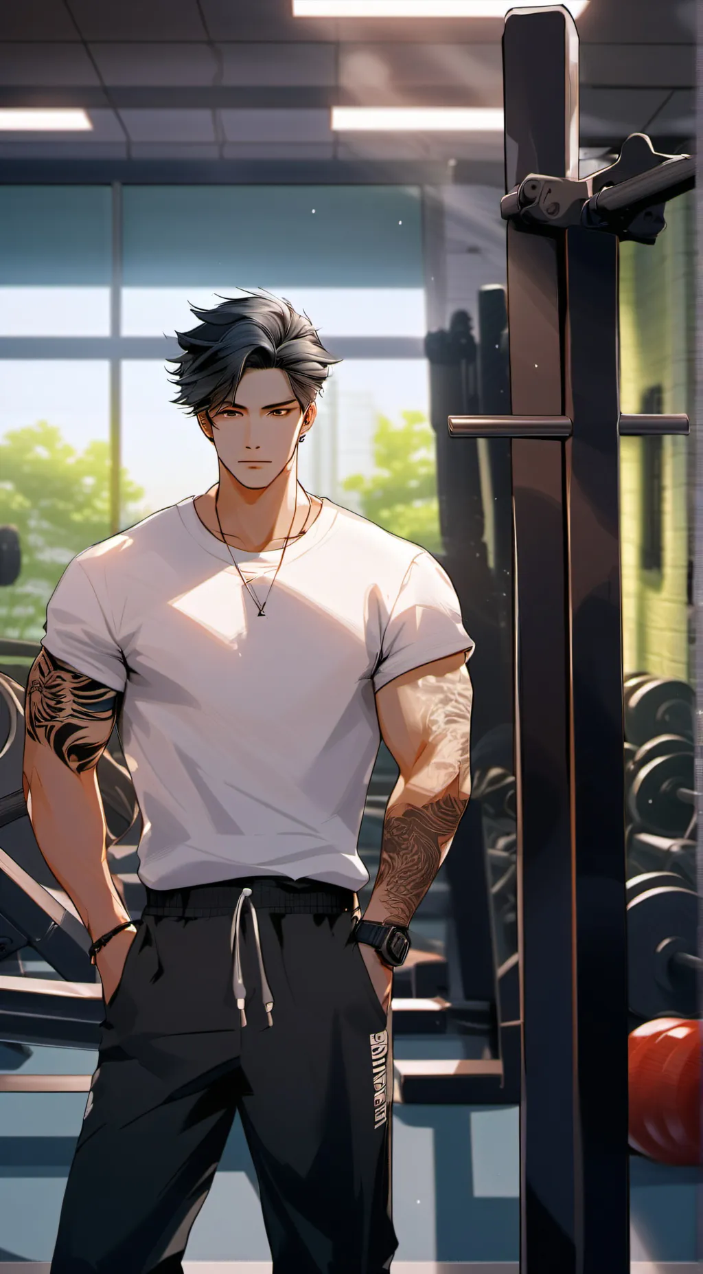 ai character: Alex background