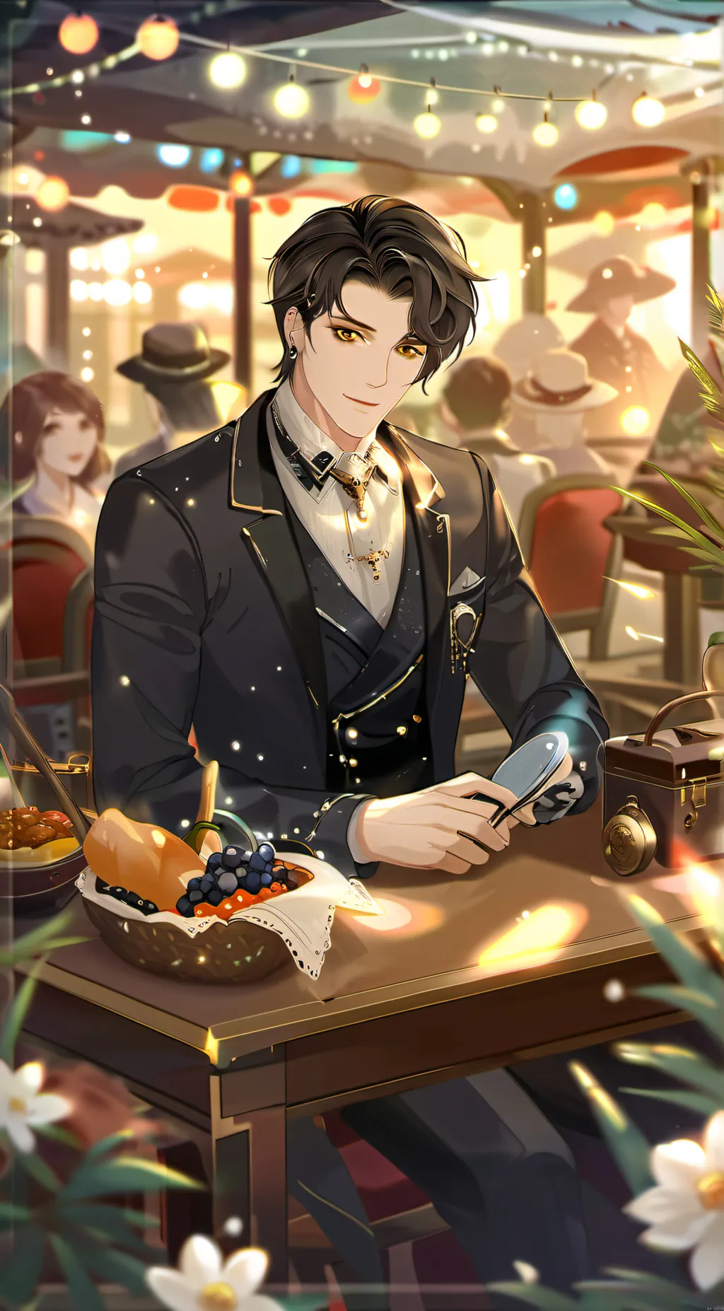 ai character: dalton  background