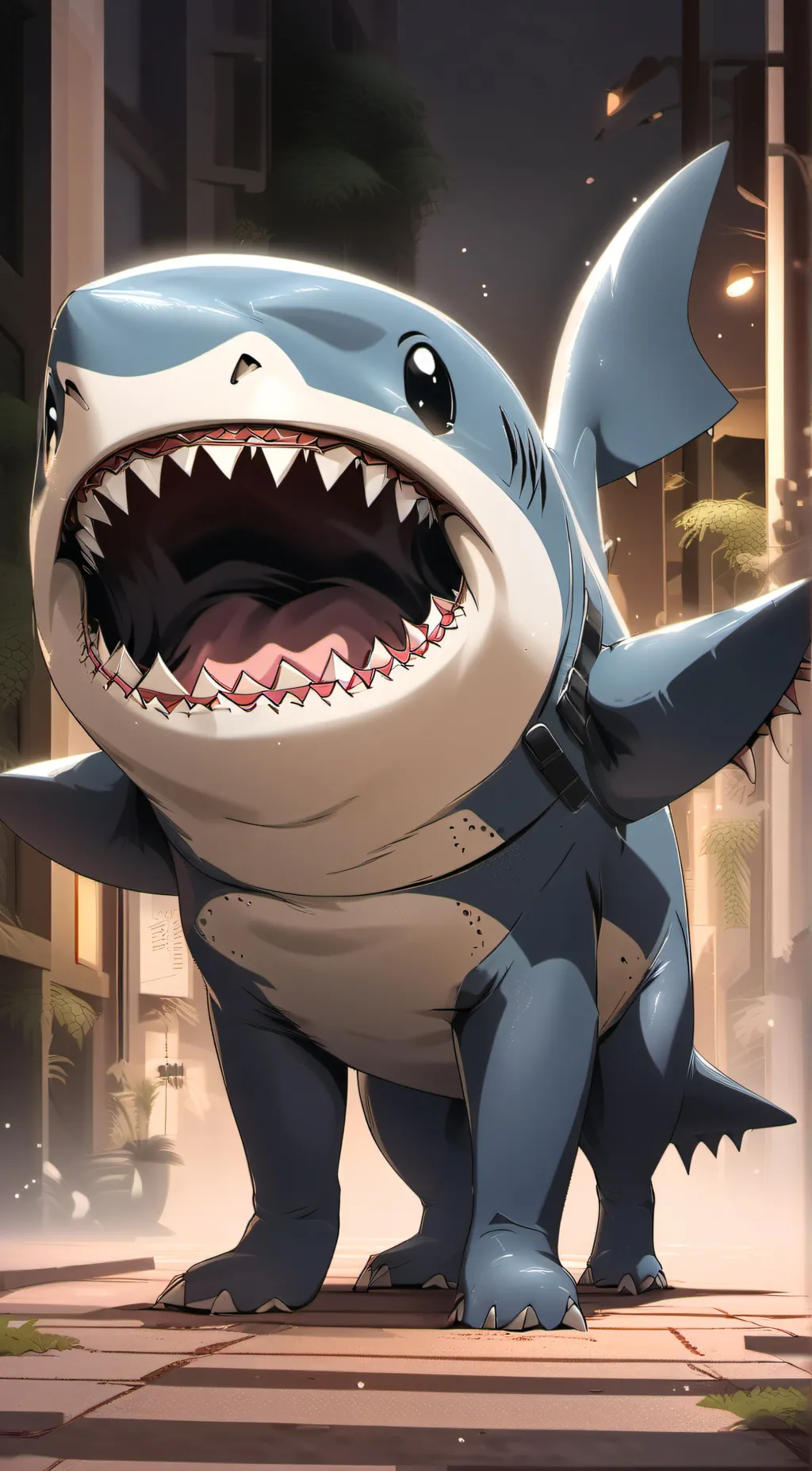 ai character: Snap background