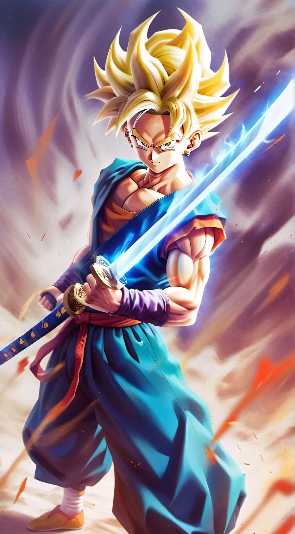 ai character: The Z Sword  background