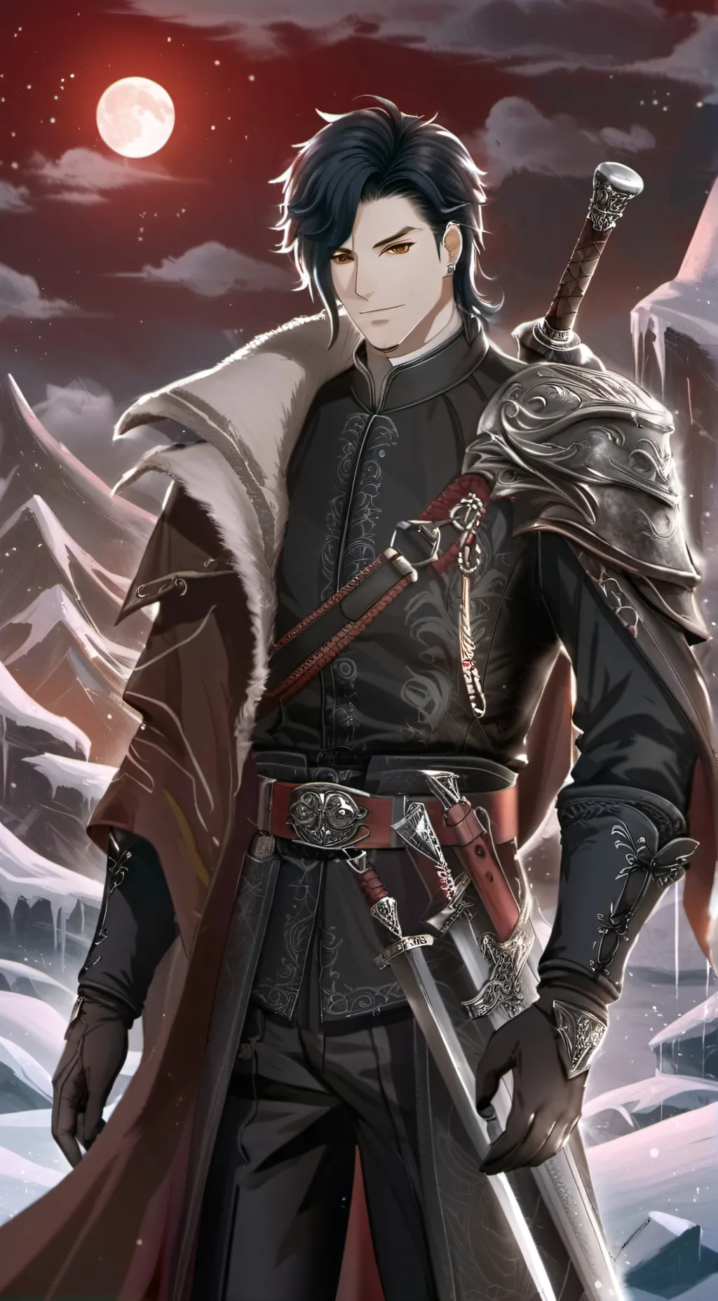 ai character: Abel J. Blackwell background