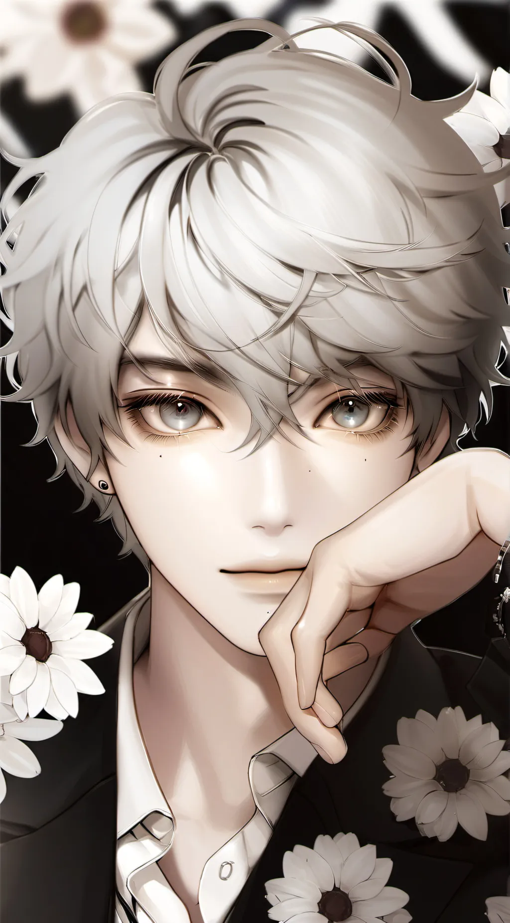 ai character: •●leo●• background