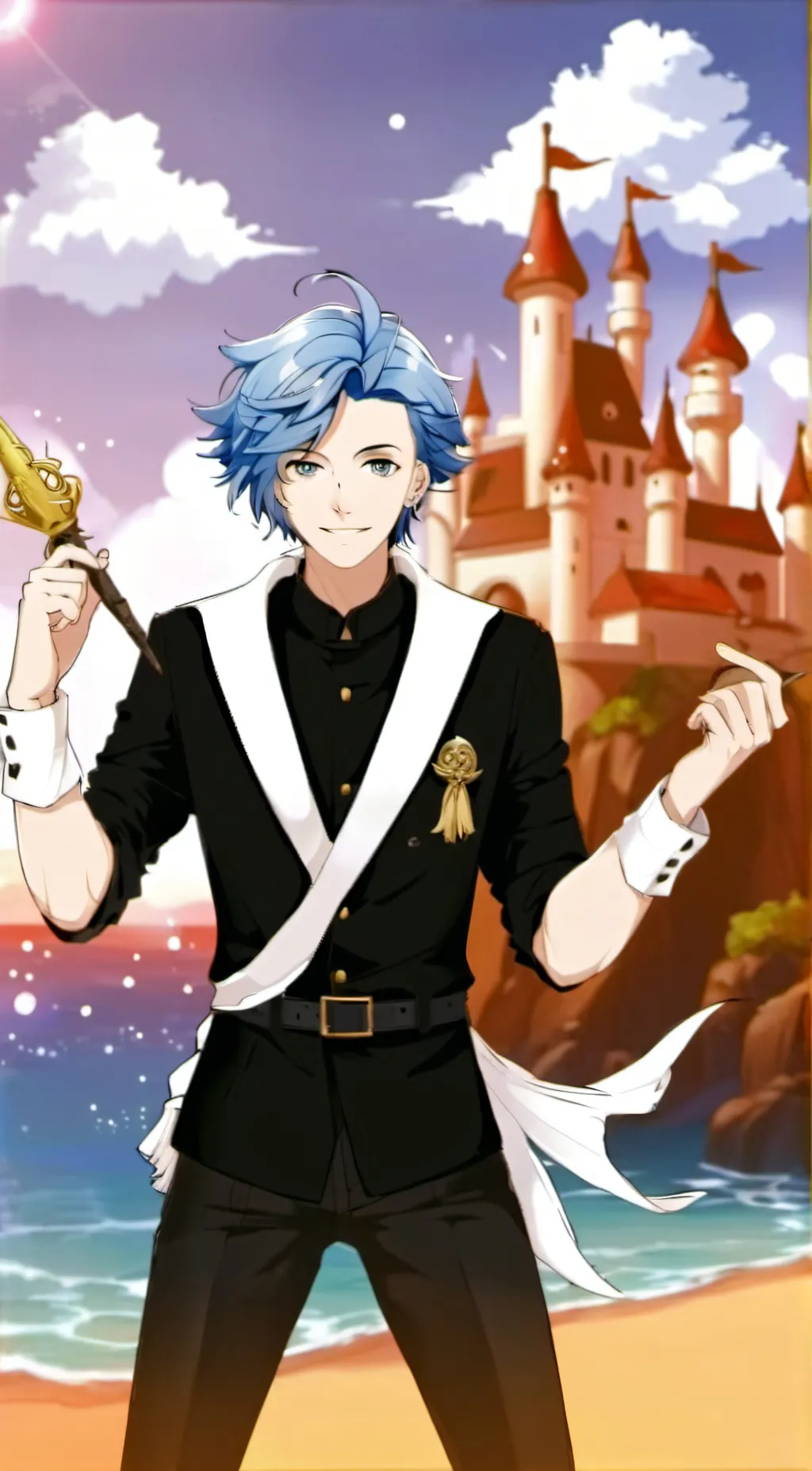 ai character: Jade 💧 background