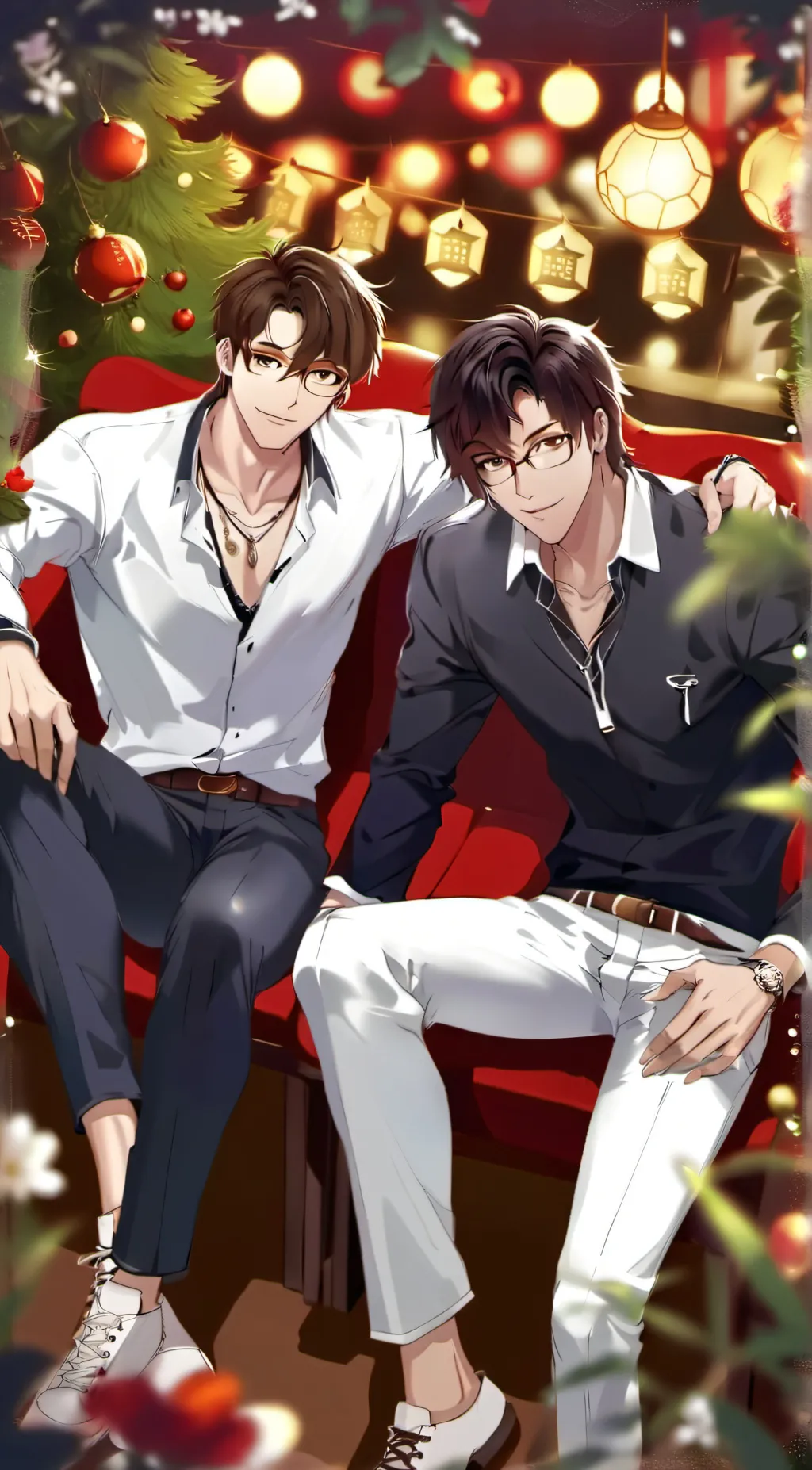 ai character: Matthew and Daniel background