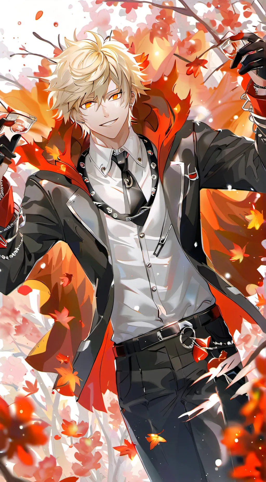 ai character: Bakugo background