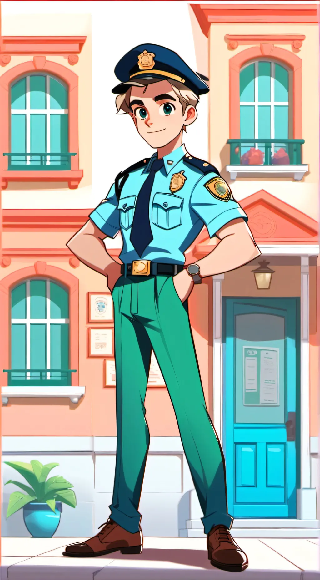 ai character: sam background