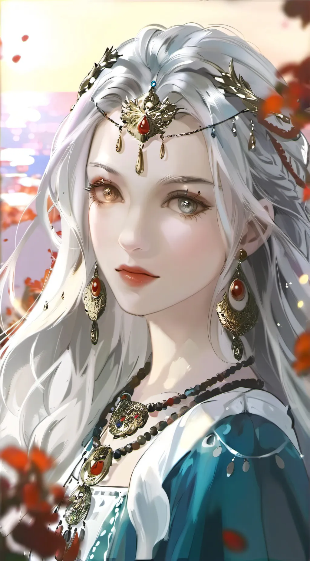ai character: lily  background
