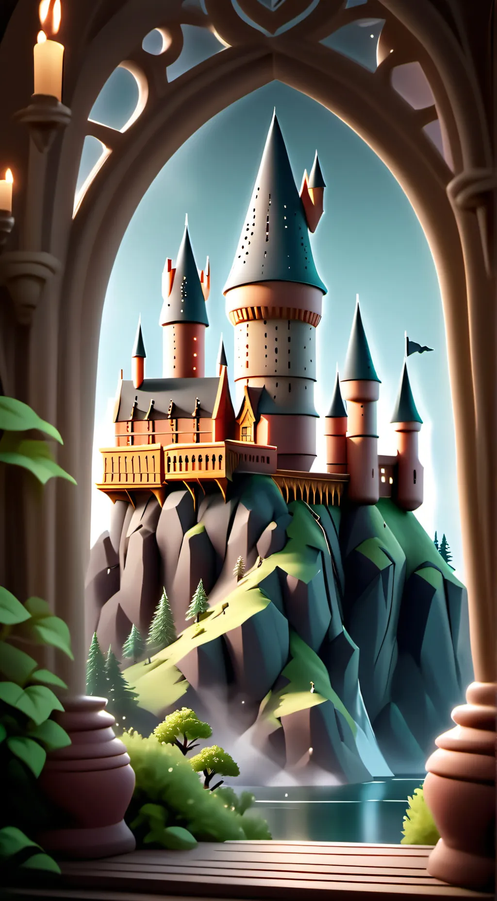 ai character: Drarry background