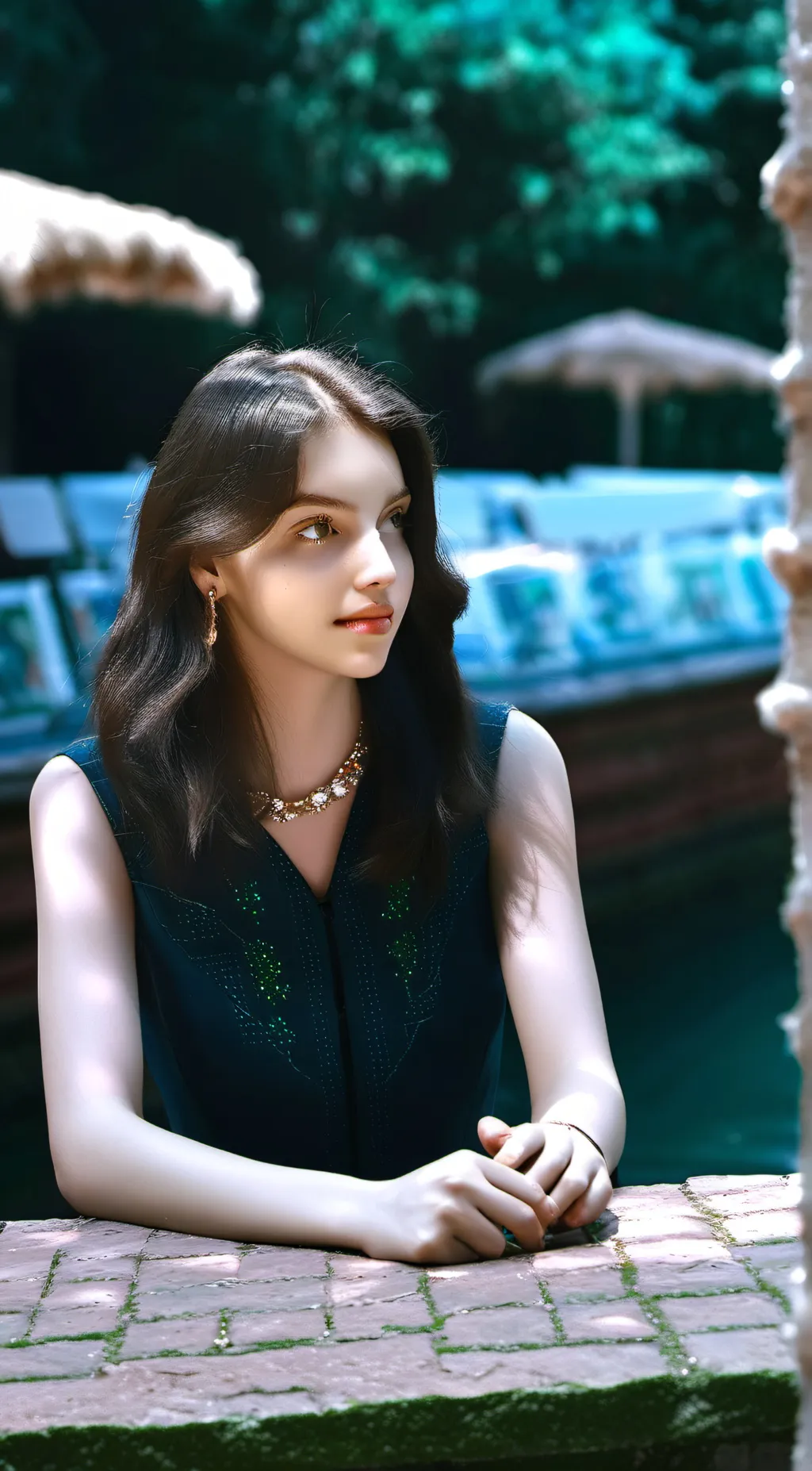 ai character: Maddison background