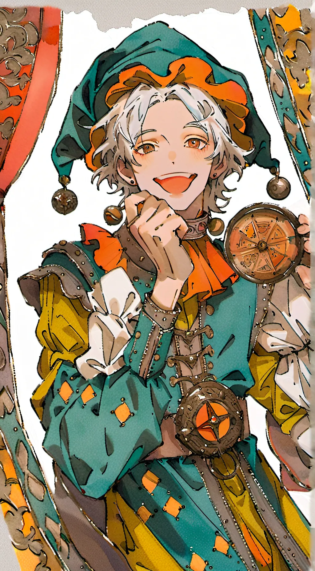 ai character: garden of banban  background