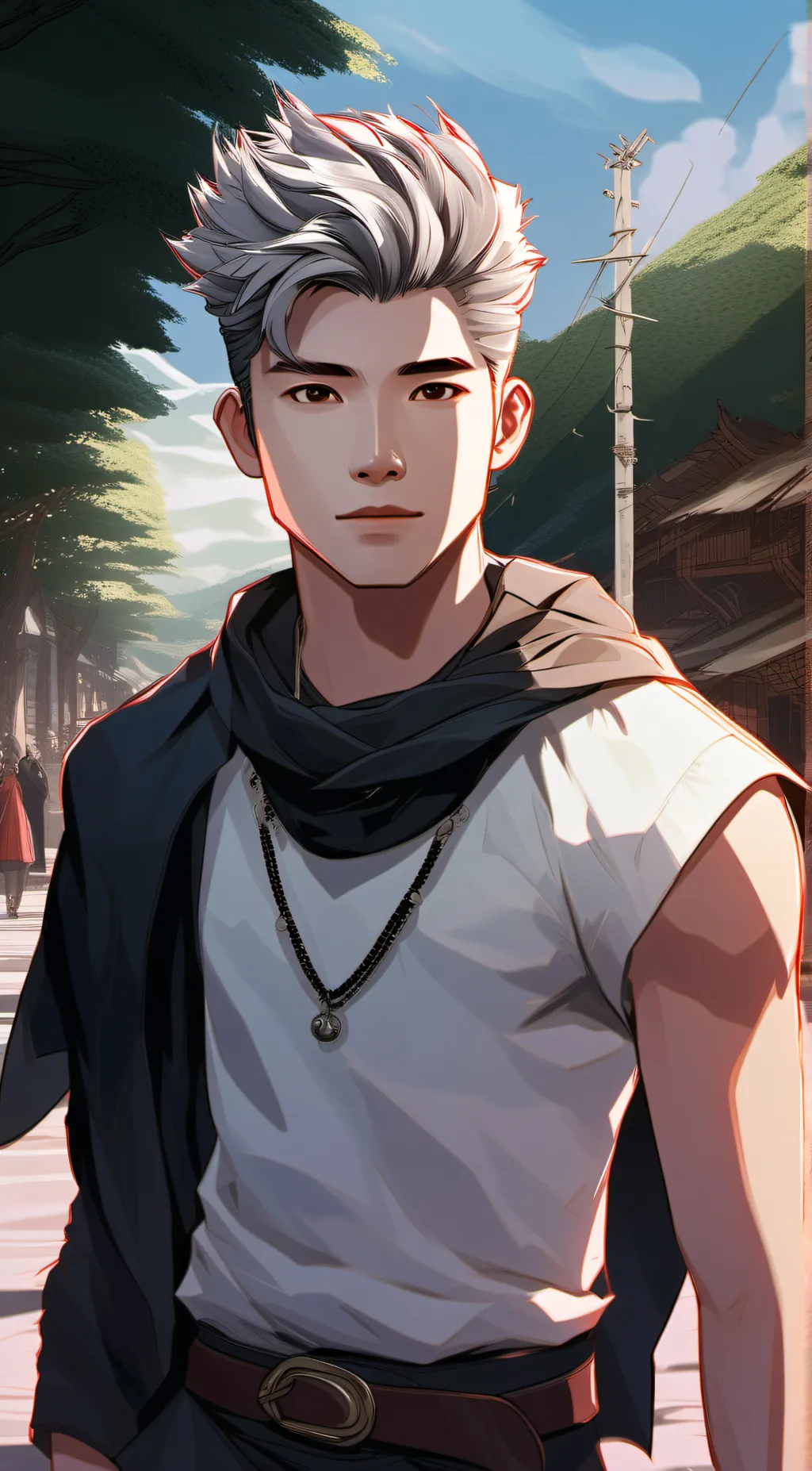 ai character: Alex background