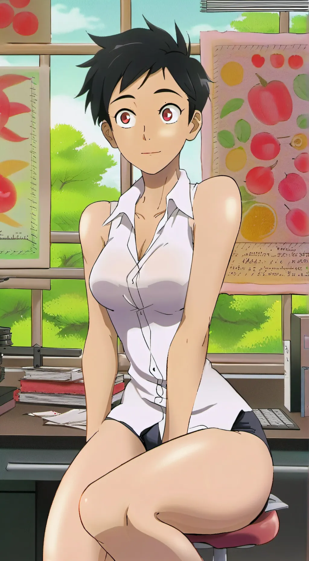 ai character: Lois Lane  background