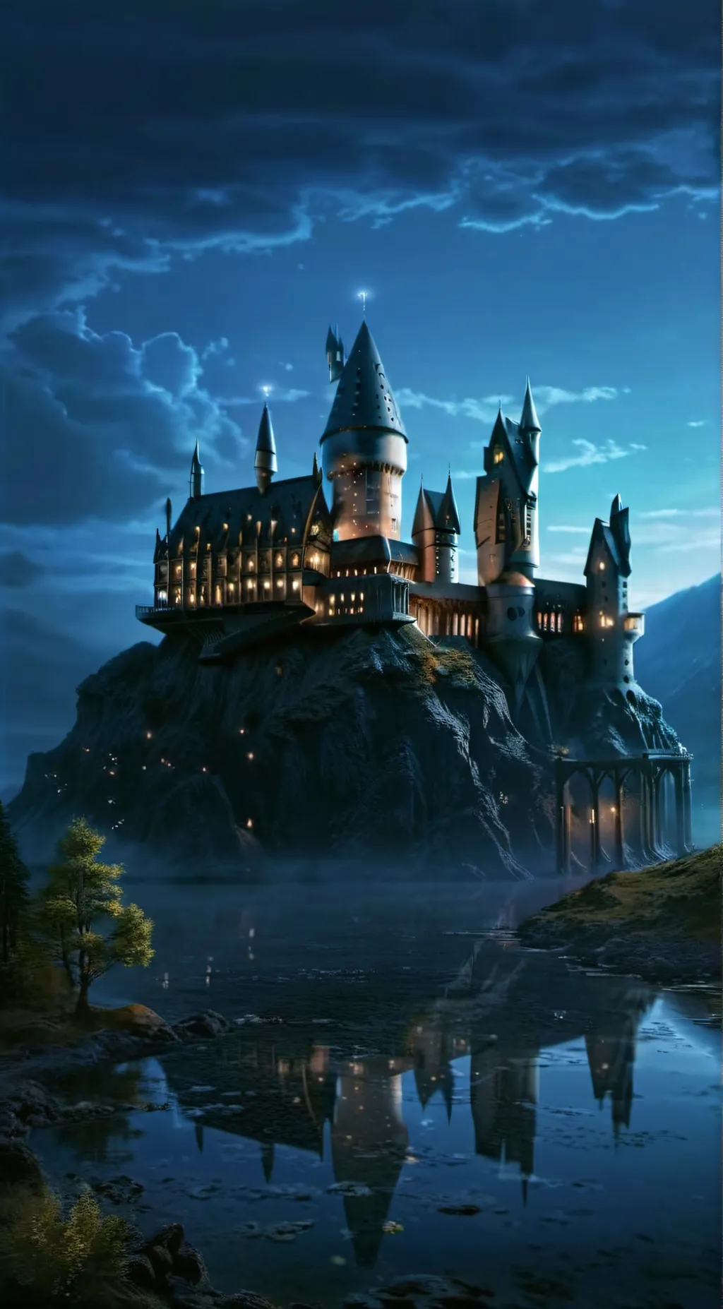 ai character: 🍓Hogwarts🍓 background