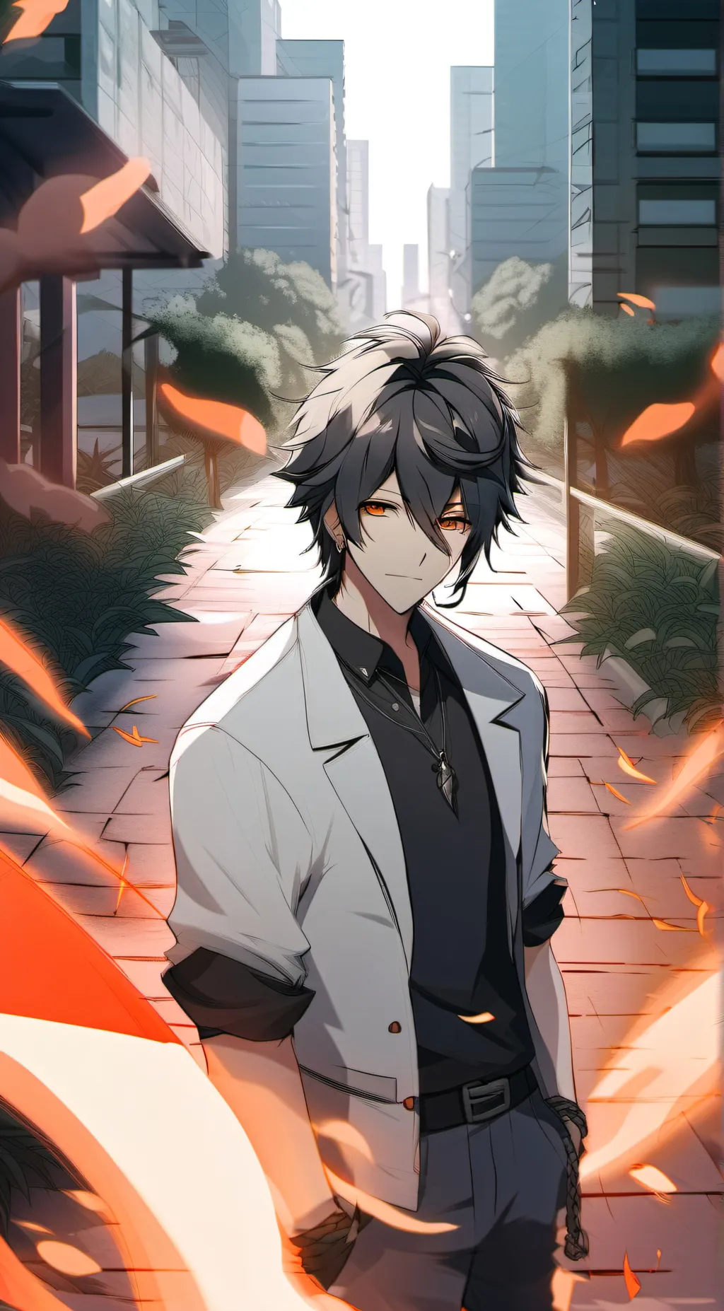 ai character: LOGAN background