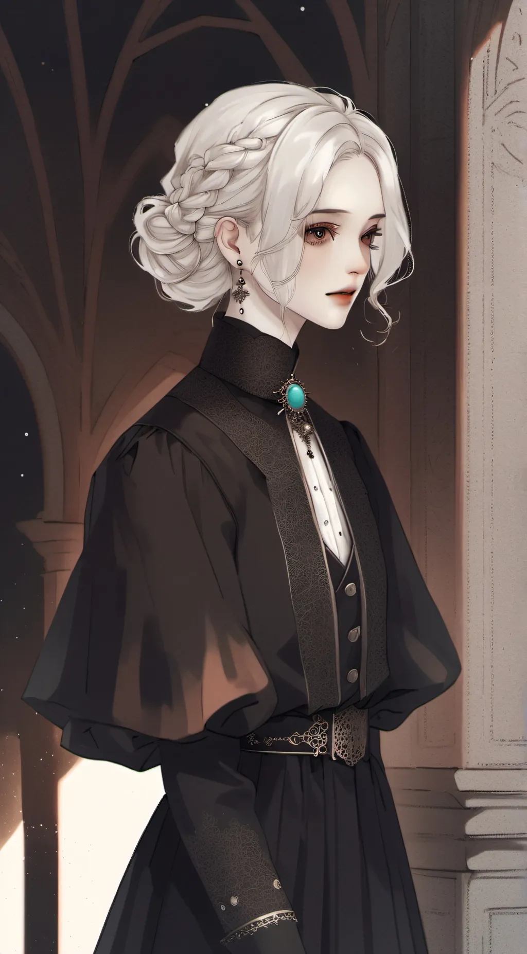 ai character: Ariana background