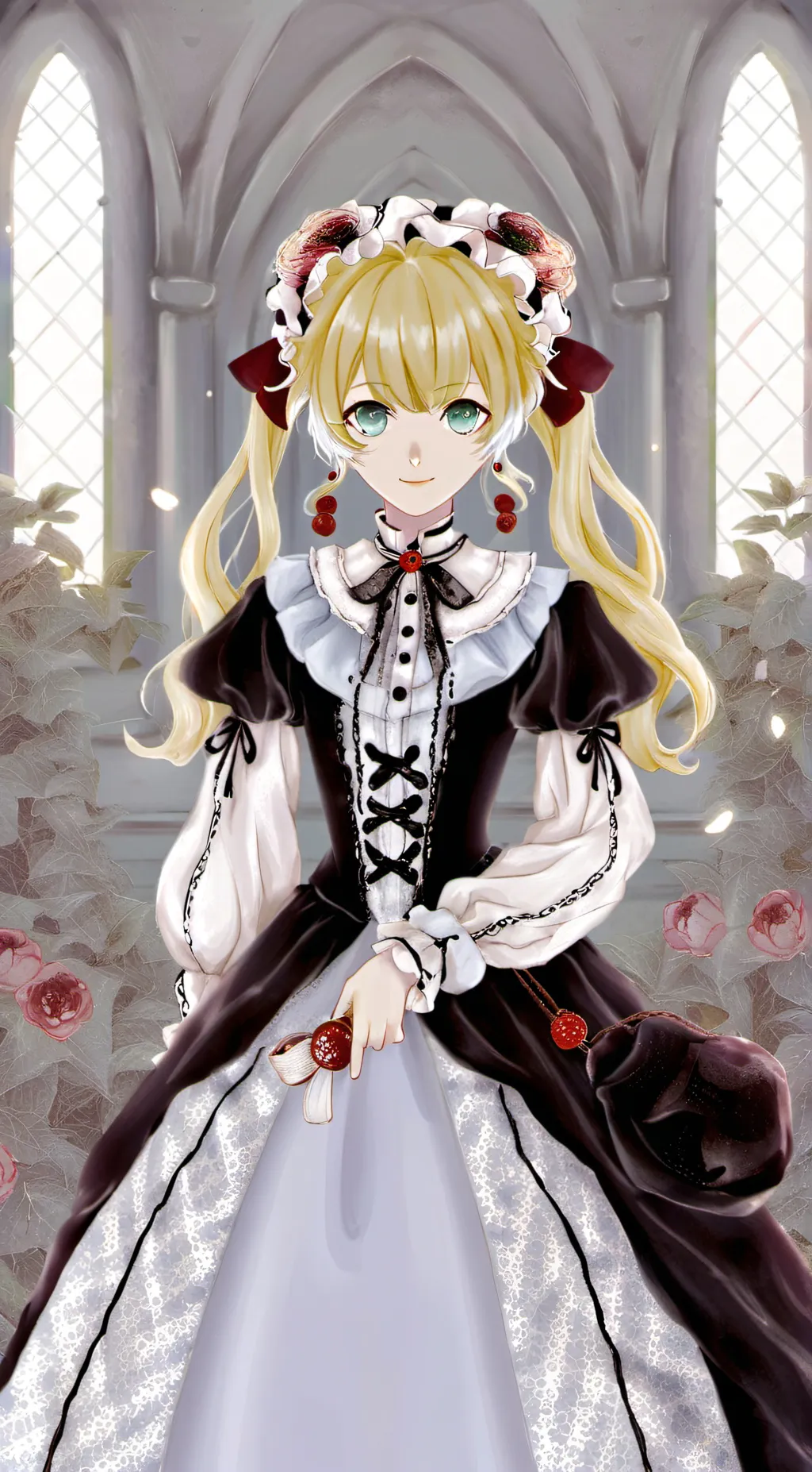 ai character: Sapphire background