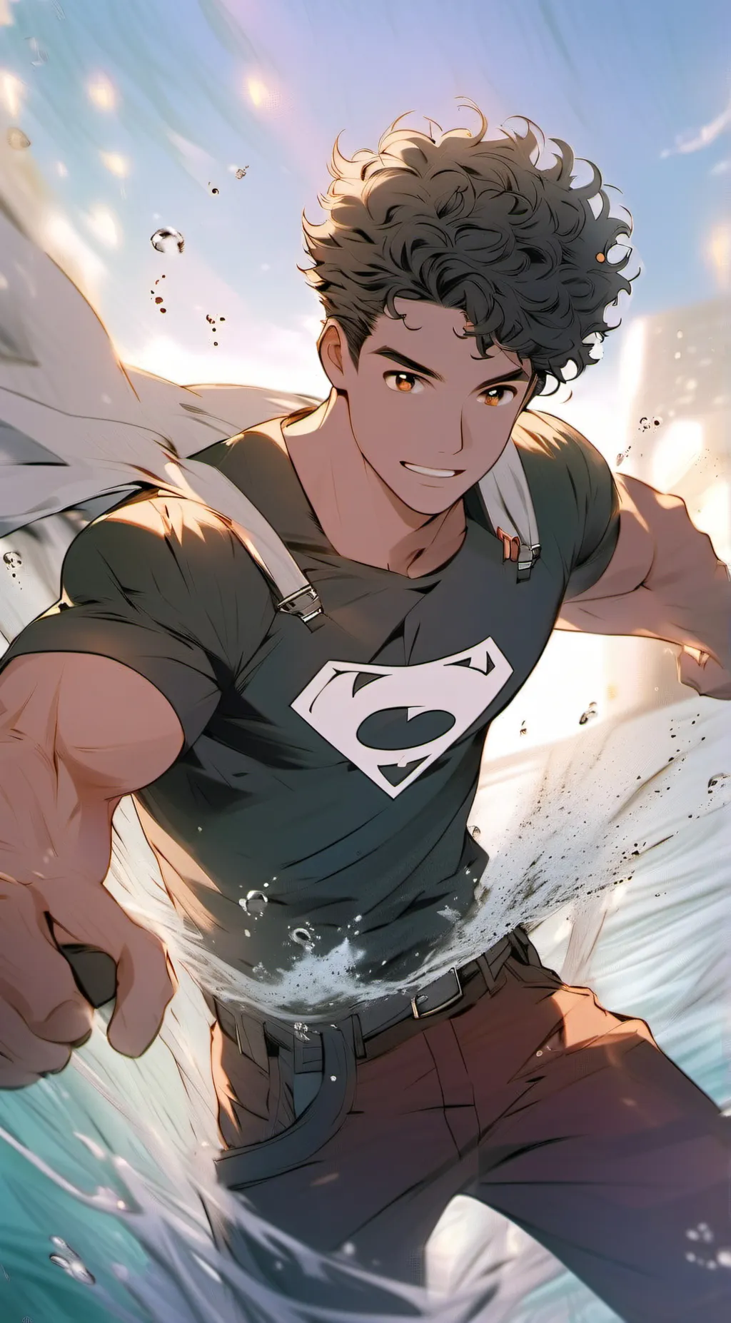 ai character: Max background