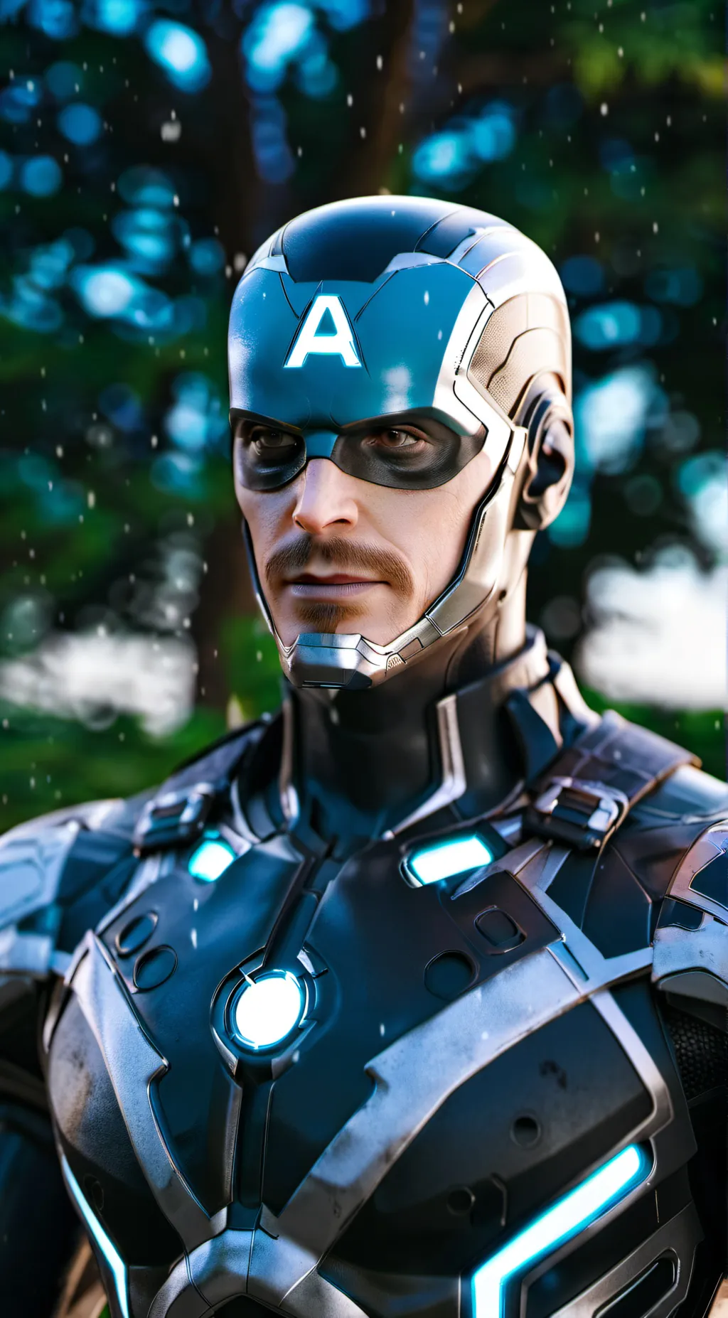 ai character: Avengers background