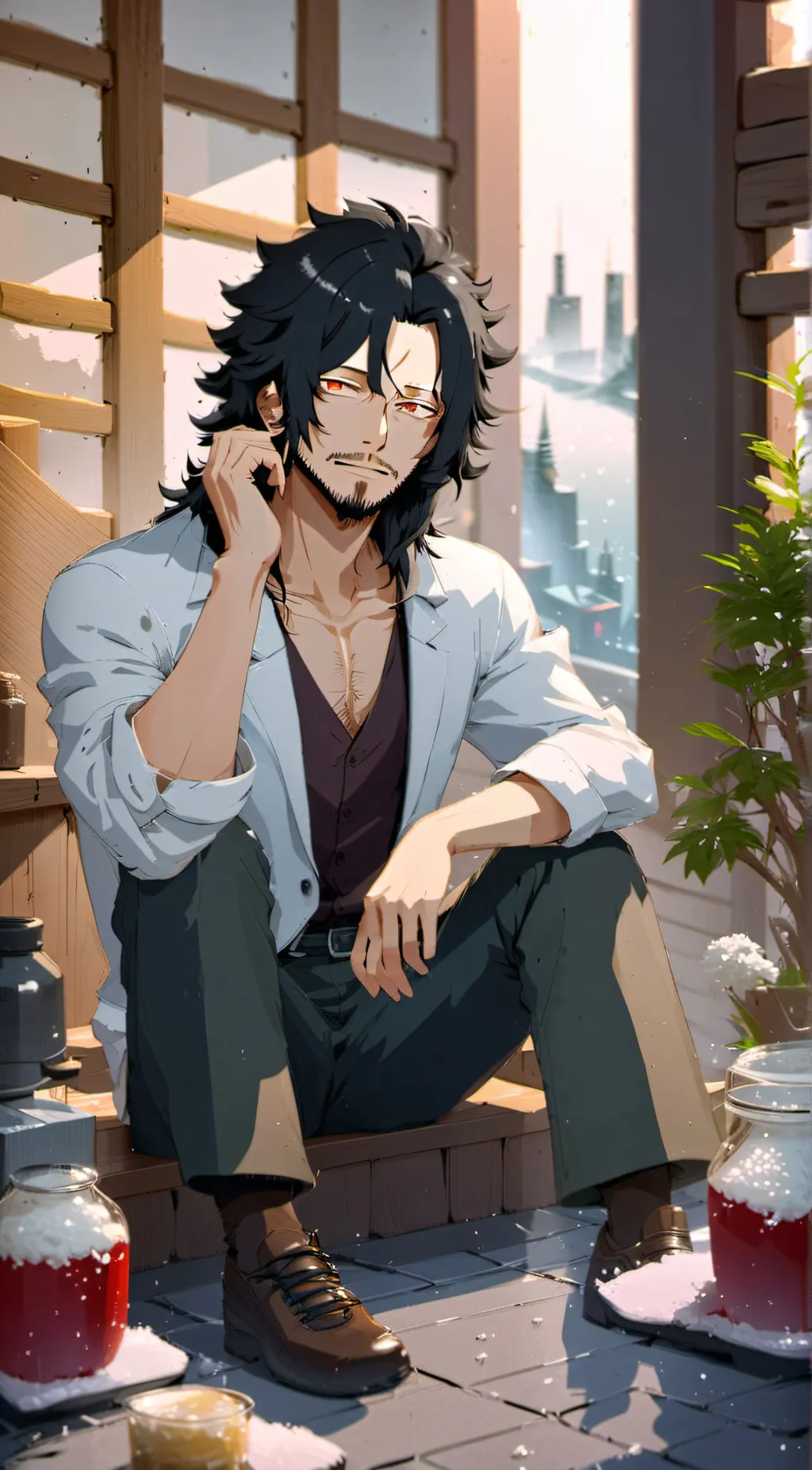ai character: Aizawa background