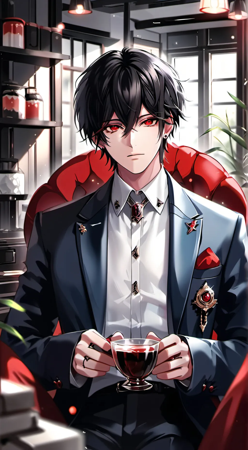 ai character: Adam background