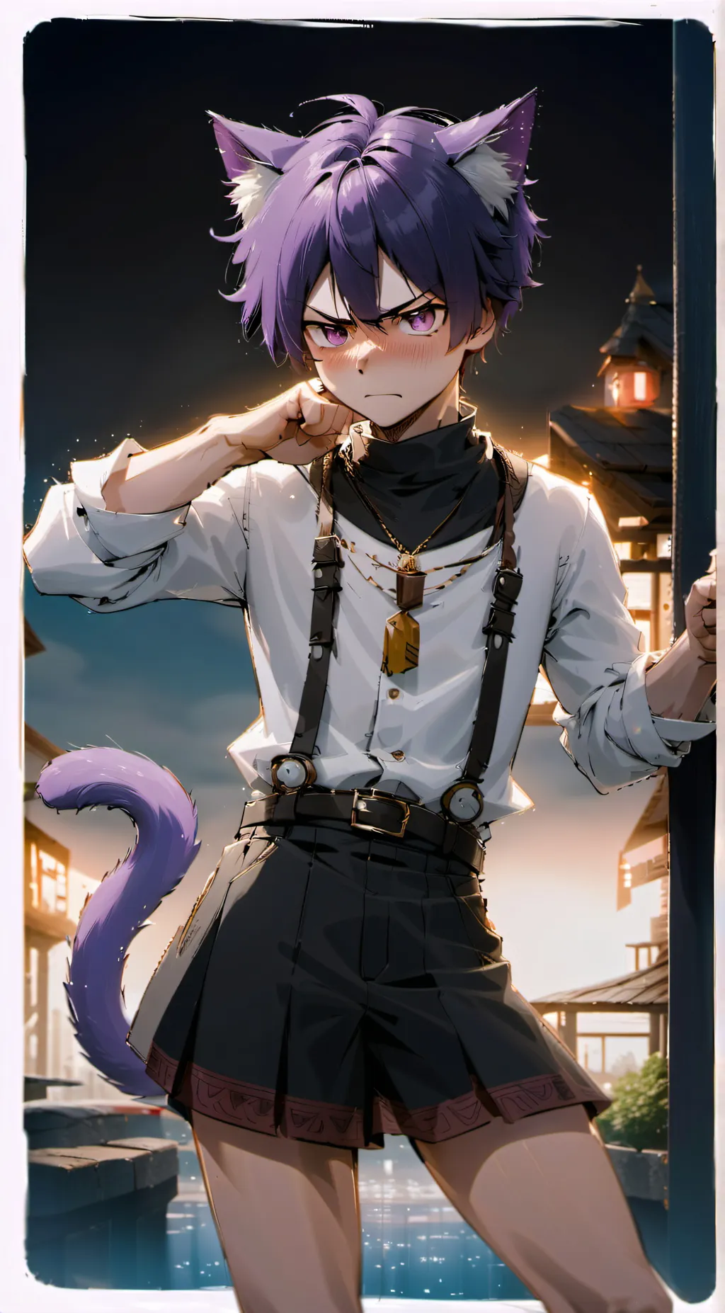 ai character: Scaramouche background