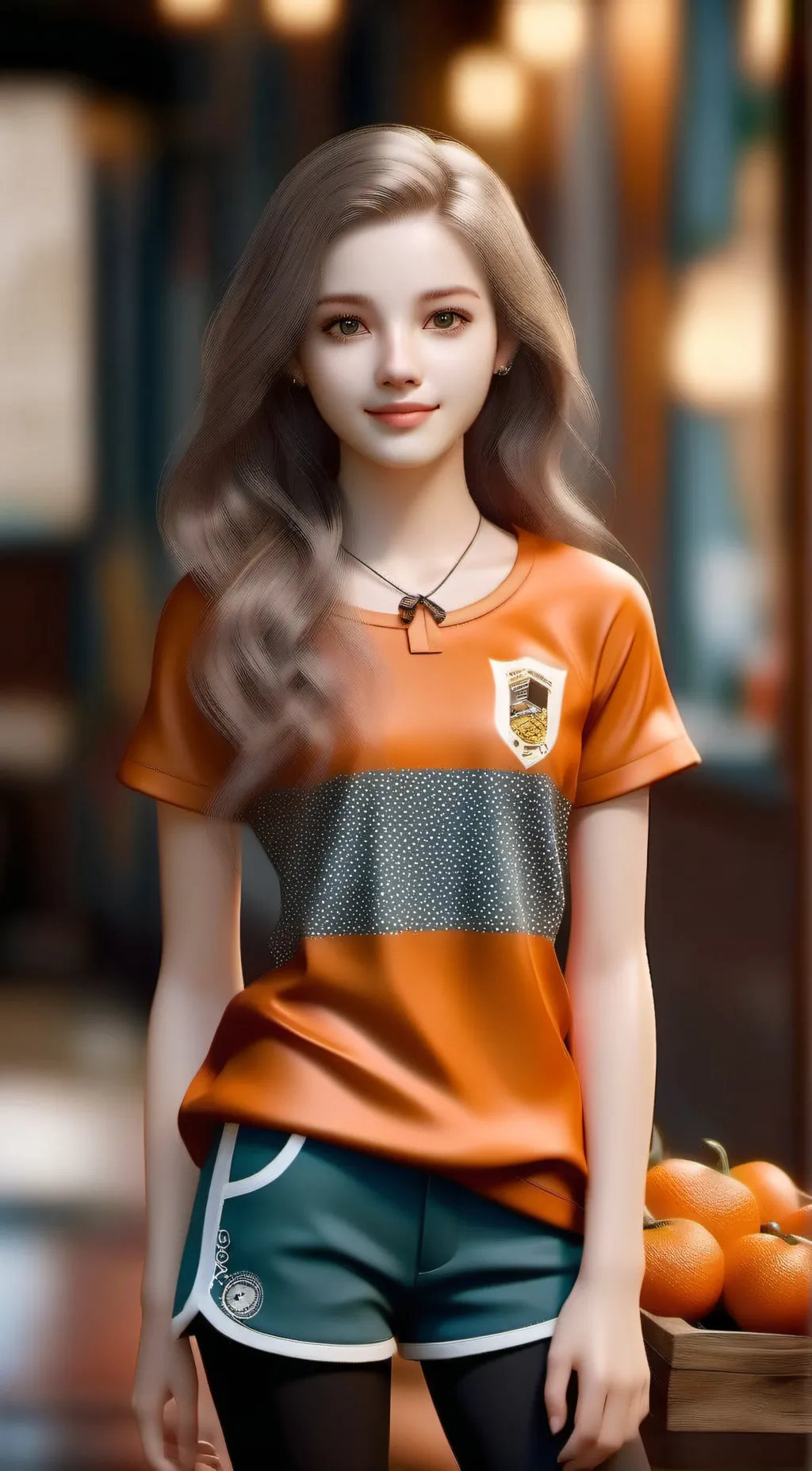 ai character: Lilly background