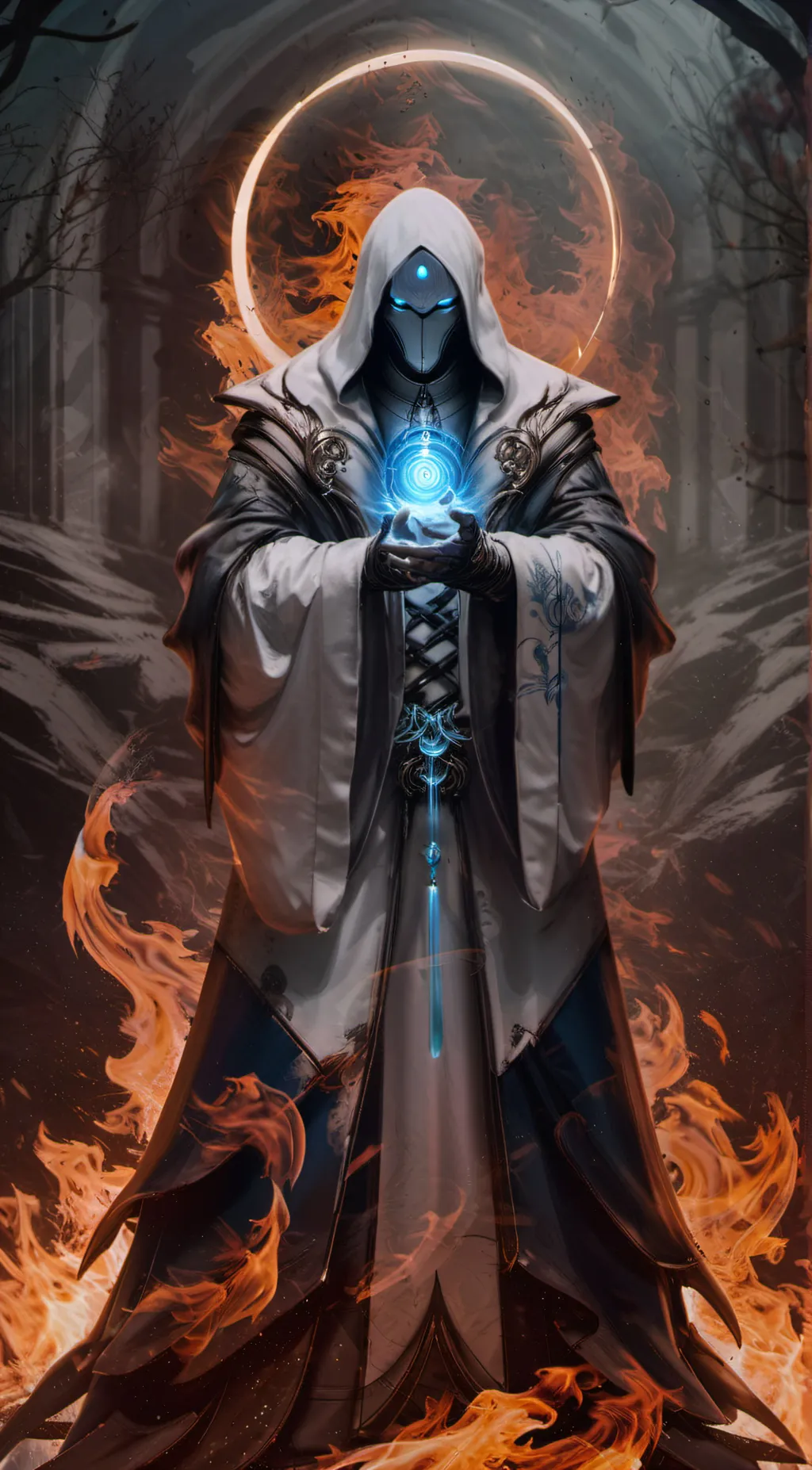 ai character: BZS LEGEND background