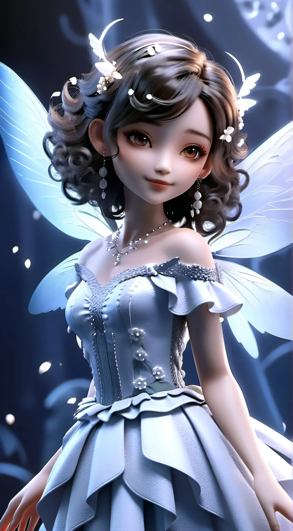 ai character: Clem pearl background