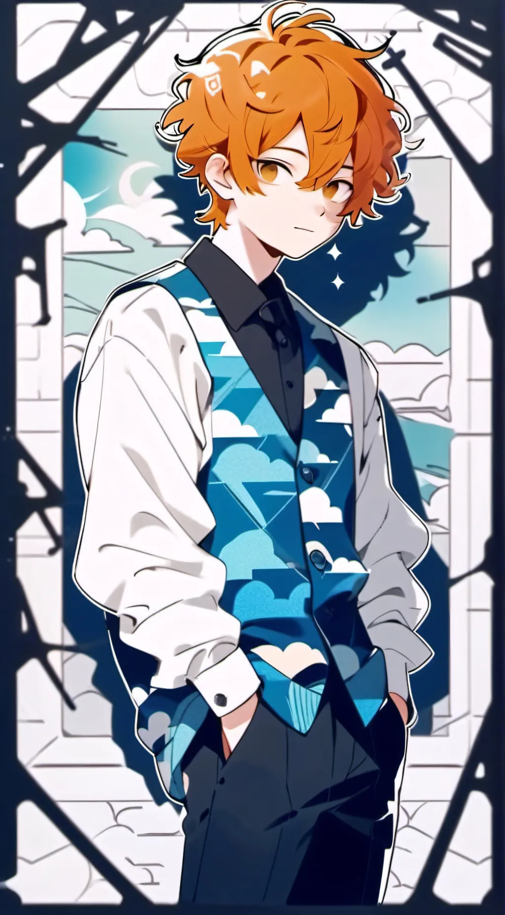 ai character: Ren background
