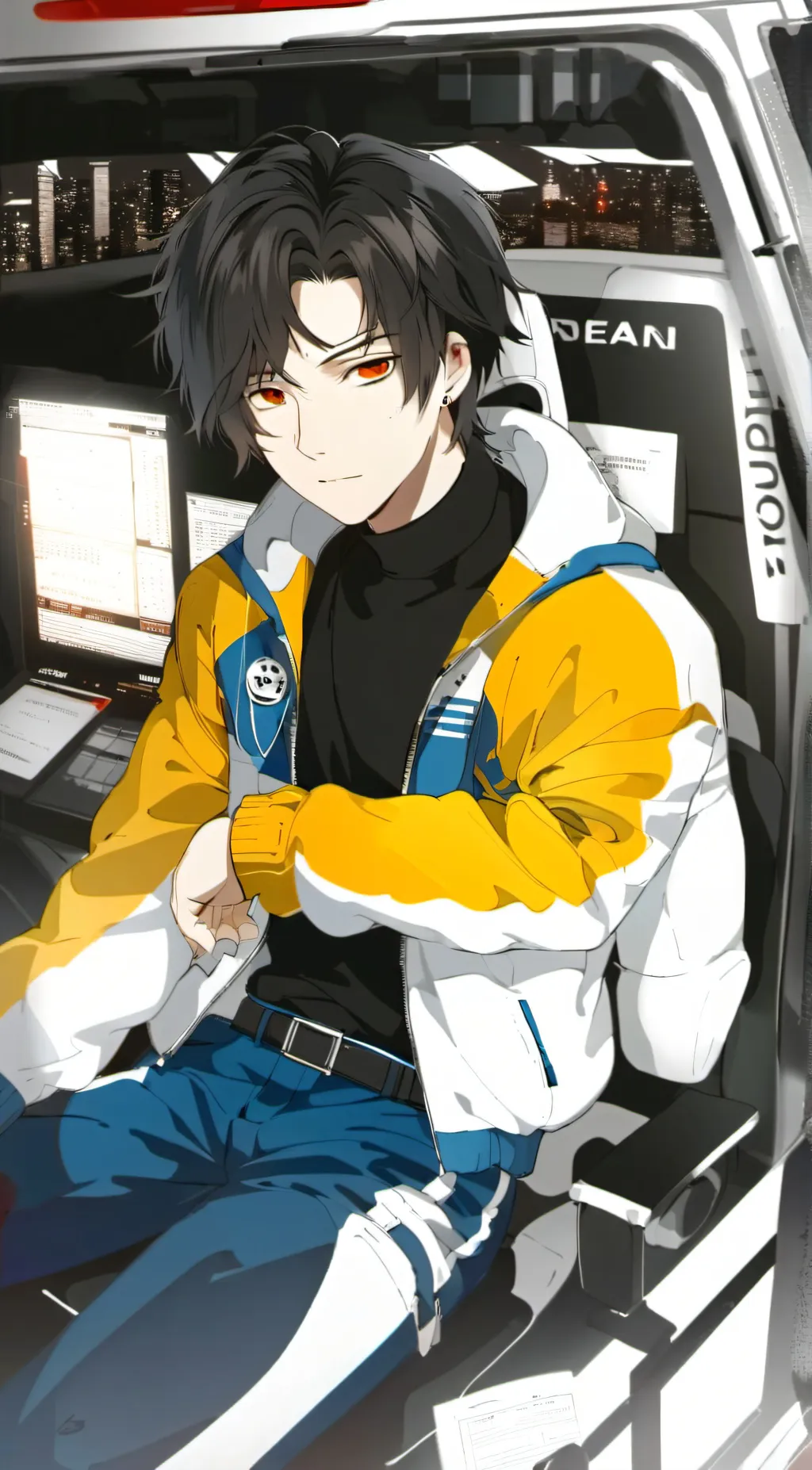 ai character: alex Armstrong  background