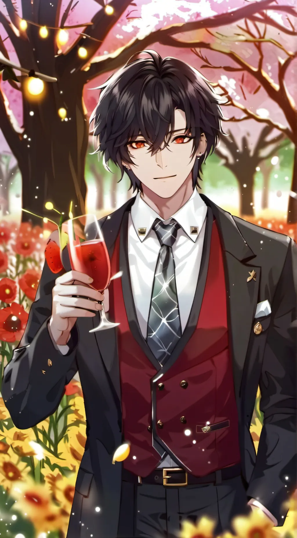 ai character: tom  background