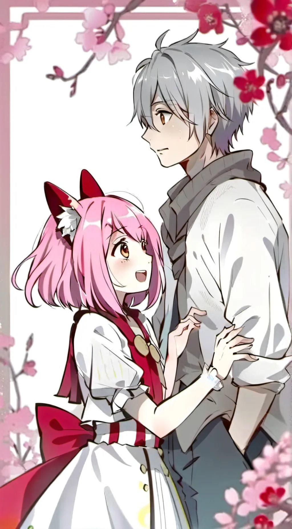 ai character: Harith x Nana background