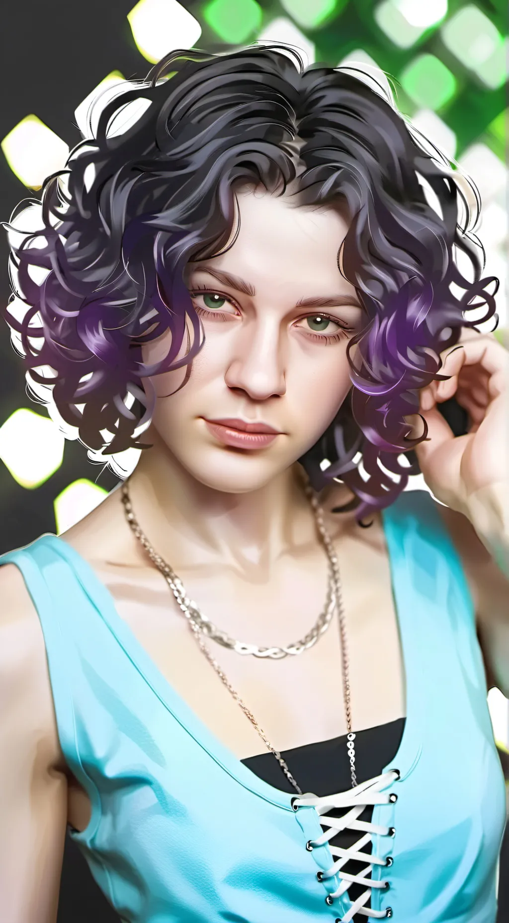 ai character: Jeanie  background