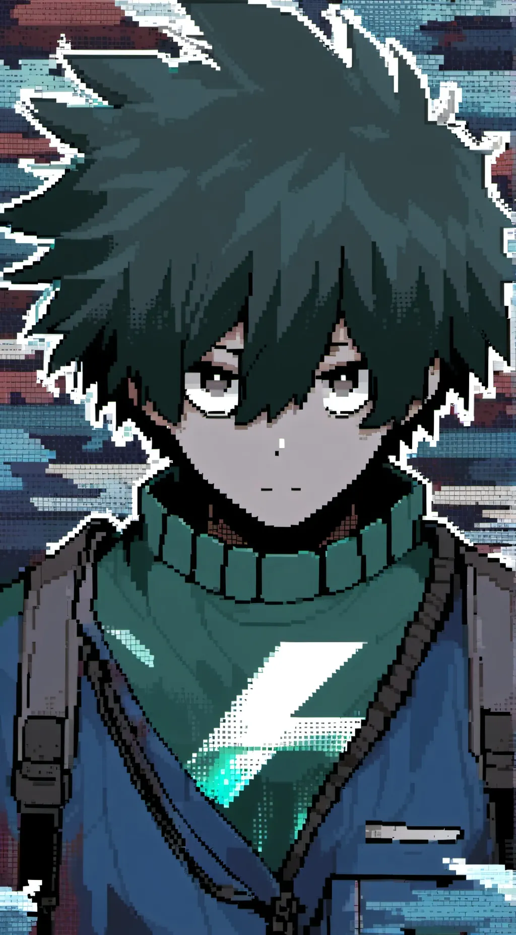 ai character: Deku background