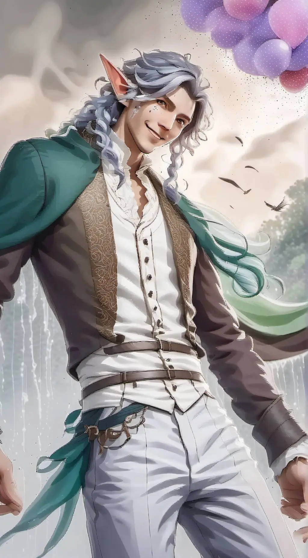 ai character: Navin background
