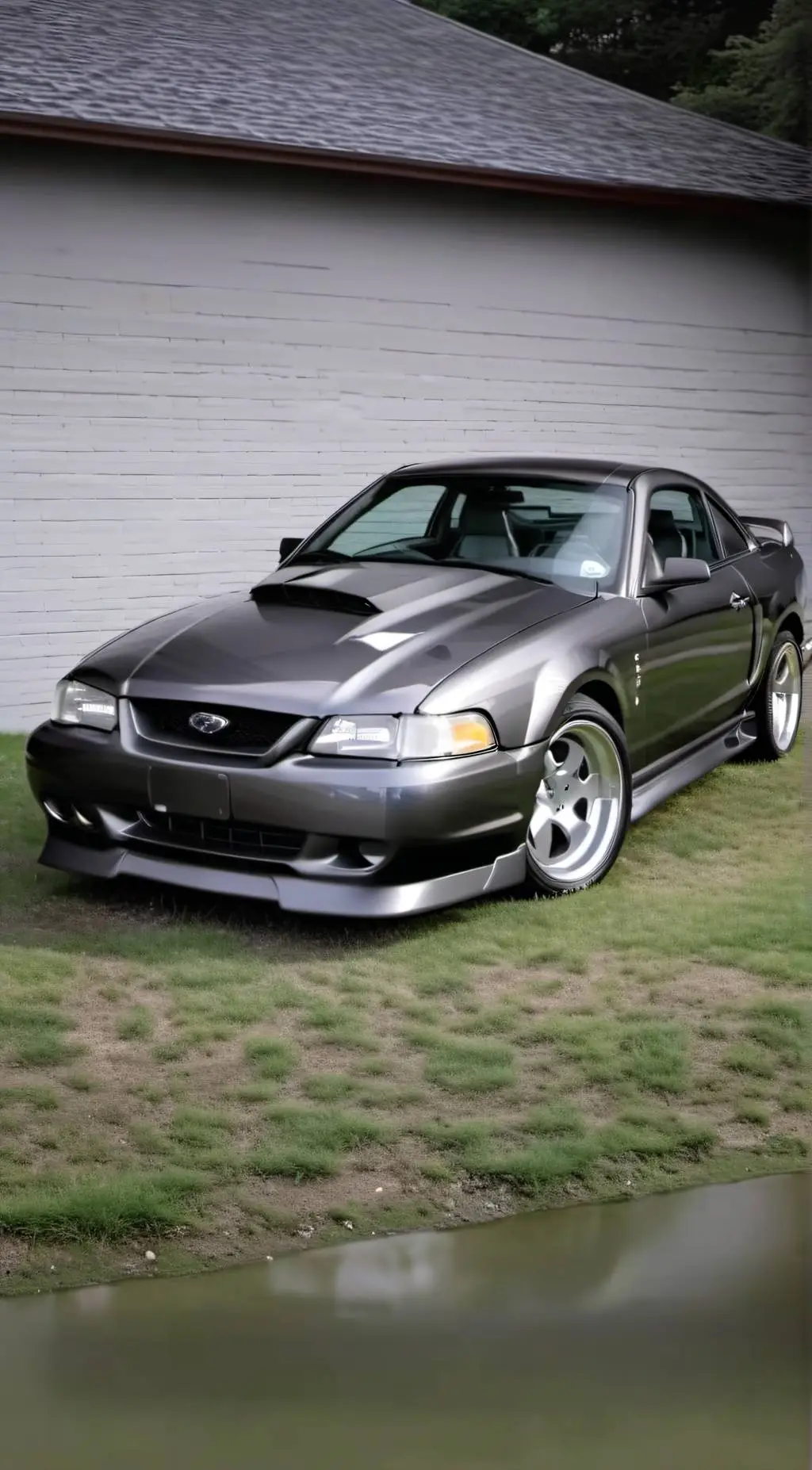 ai character: Ford Mustang  background
