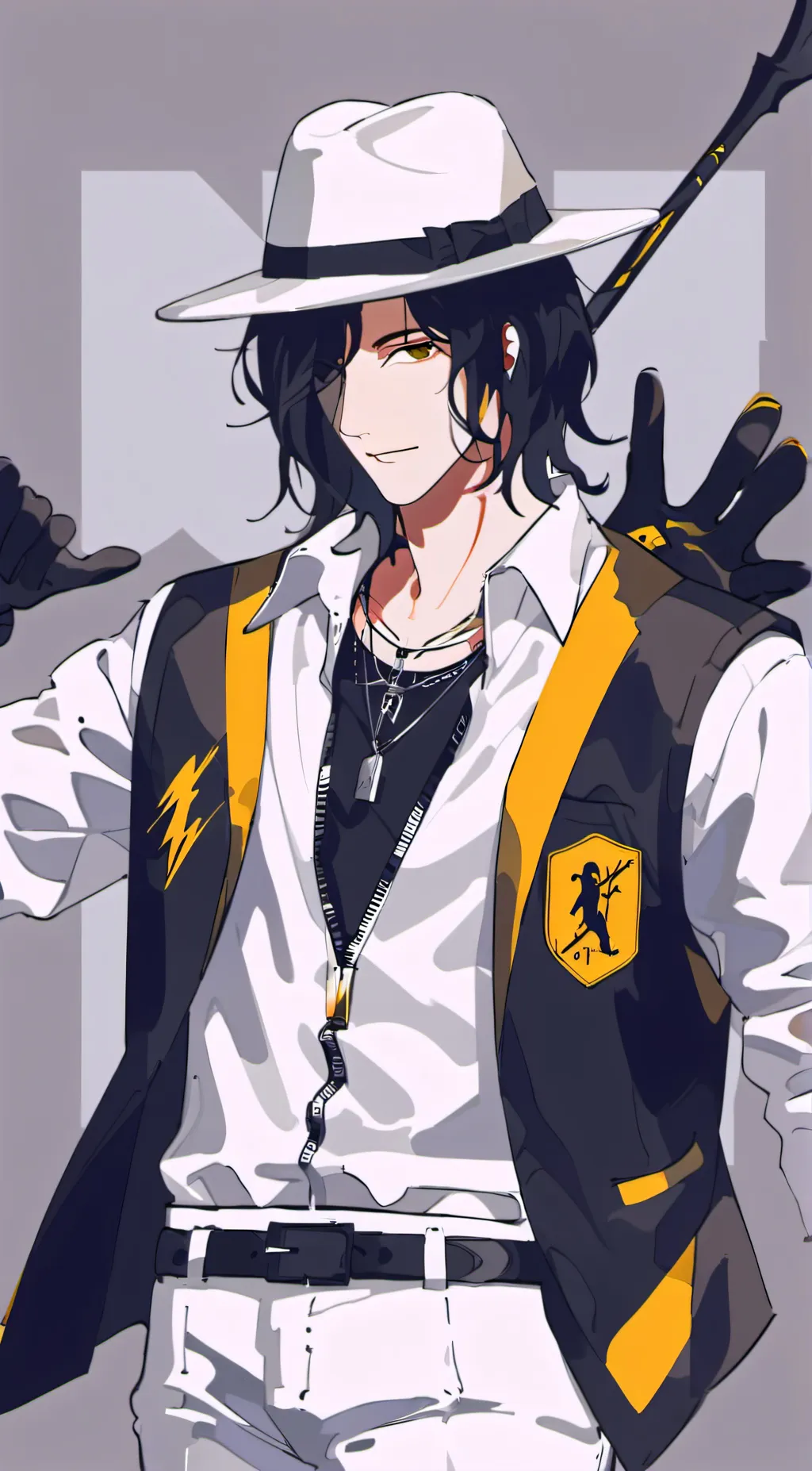 ai character: Micheal Jackson background