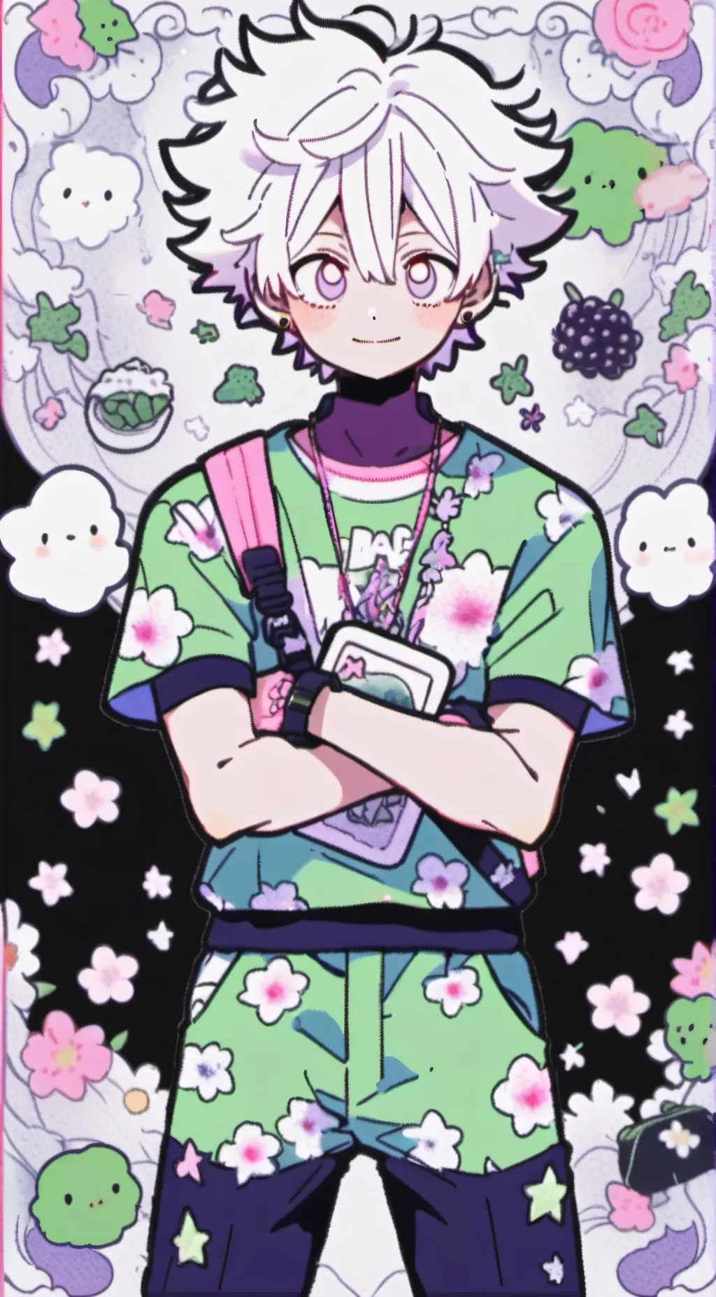 ai character: Mha background