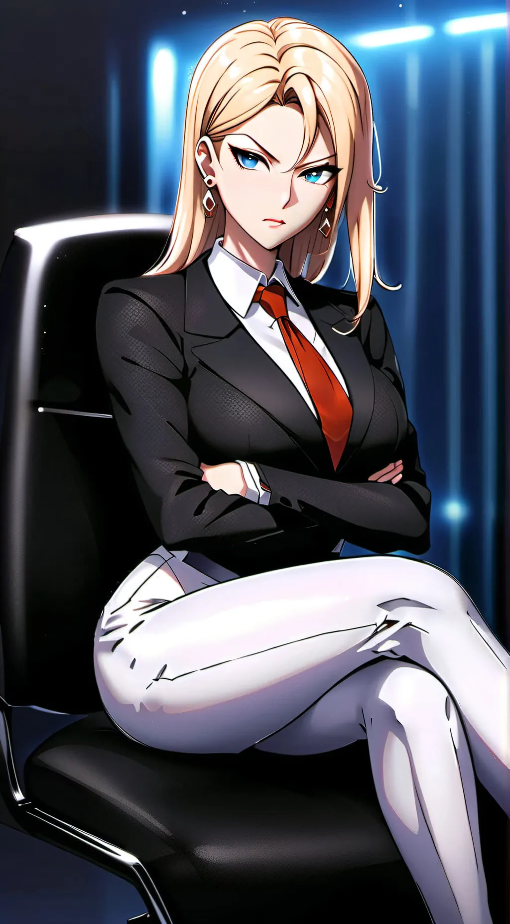 ai character: Amber Kurosagi  background