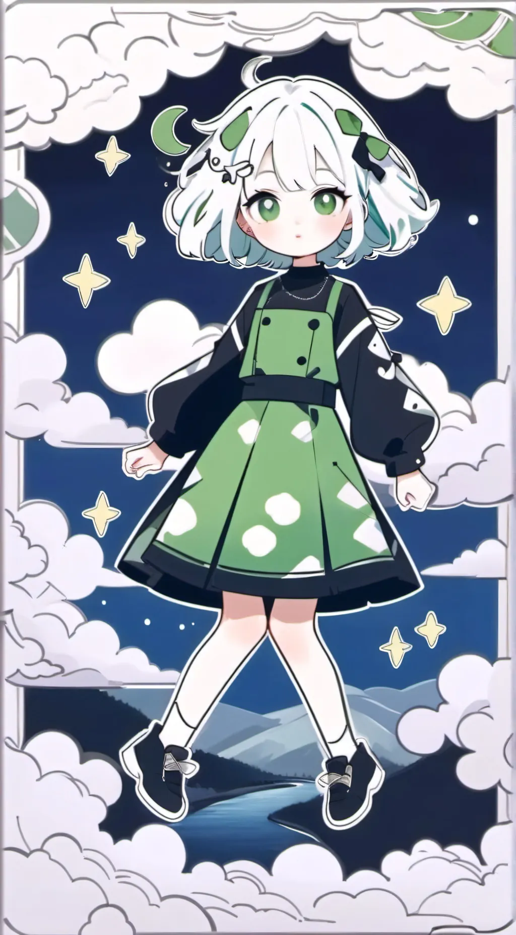 ai character: Tatsumaki background
