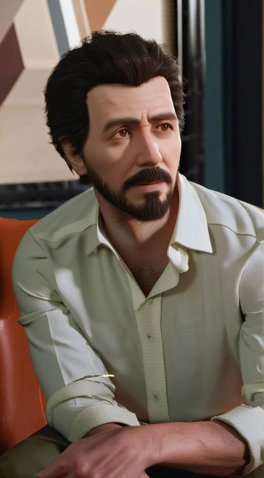 ai character: Isiah Friedlander background