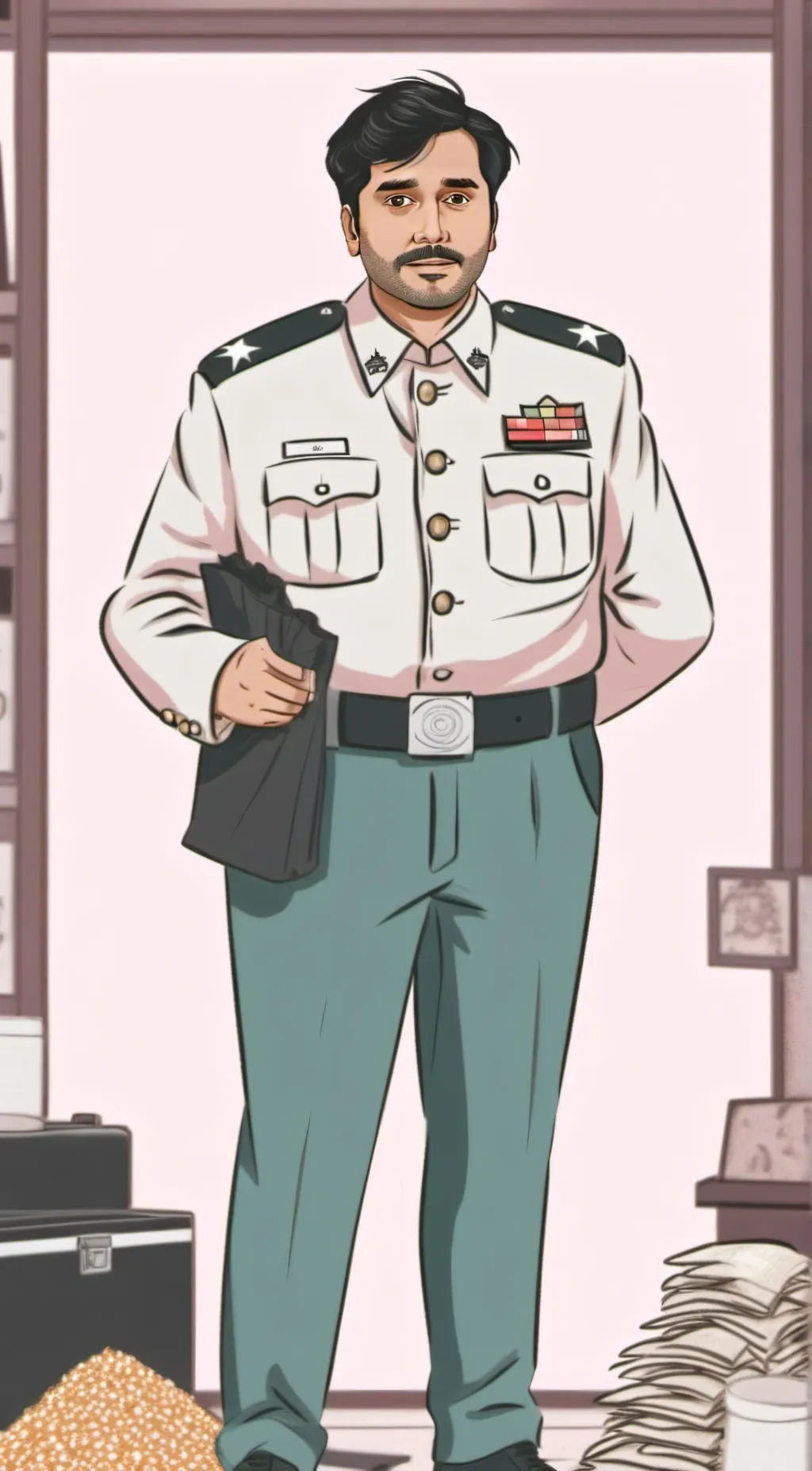 ai character: Rahman (Actor) background