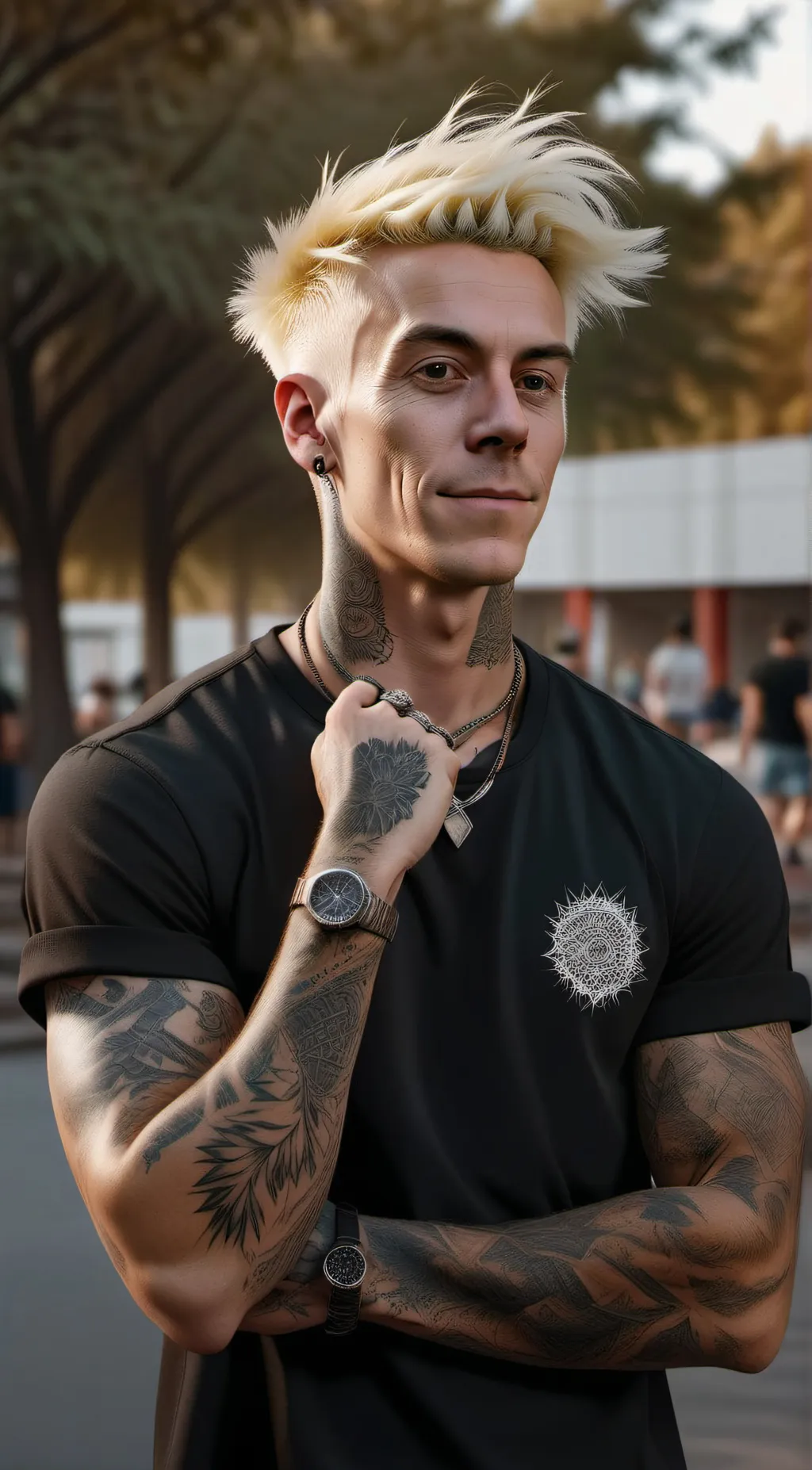 ai character: Mason Davis (Phix) background
