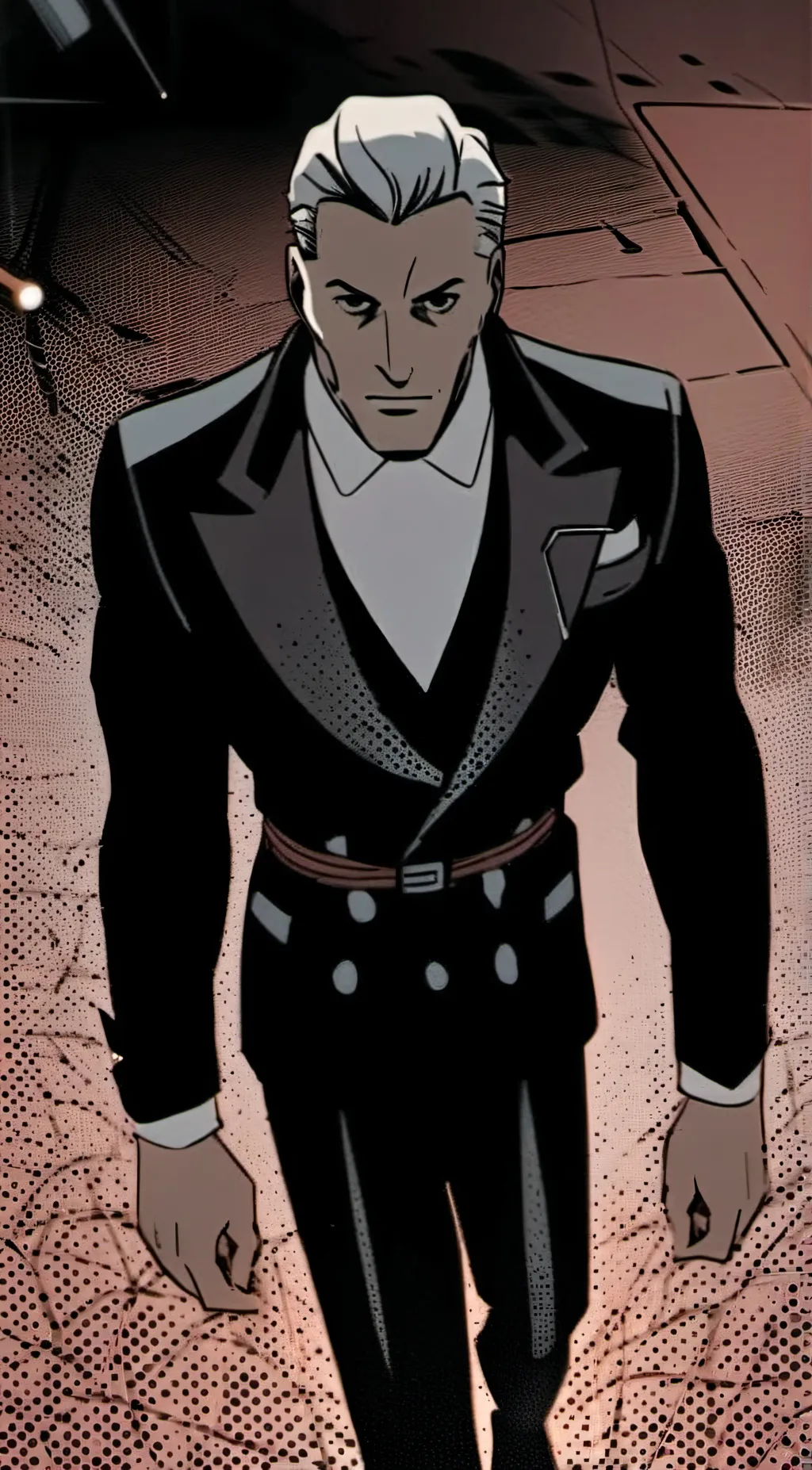 ai character: wise man background