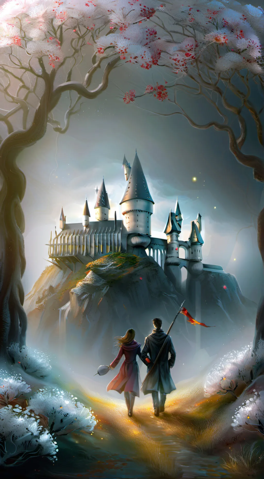 ai character: hogwarts background
