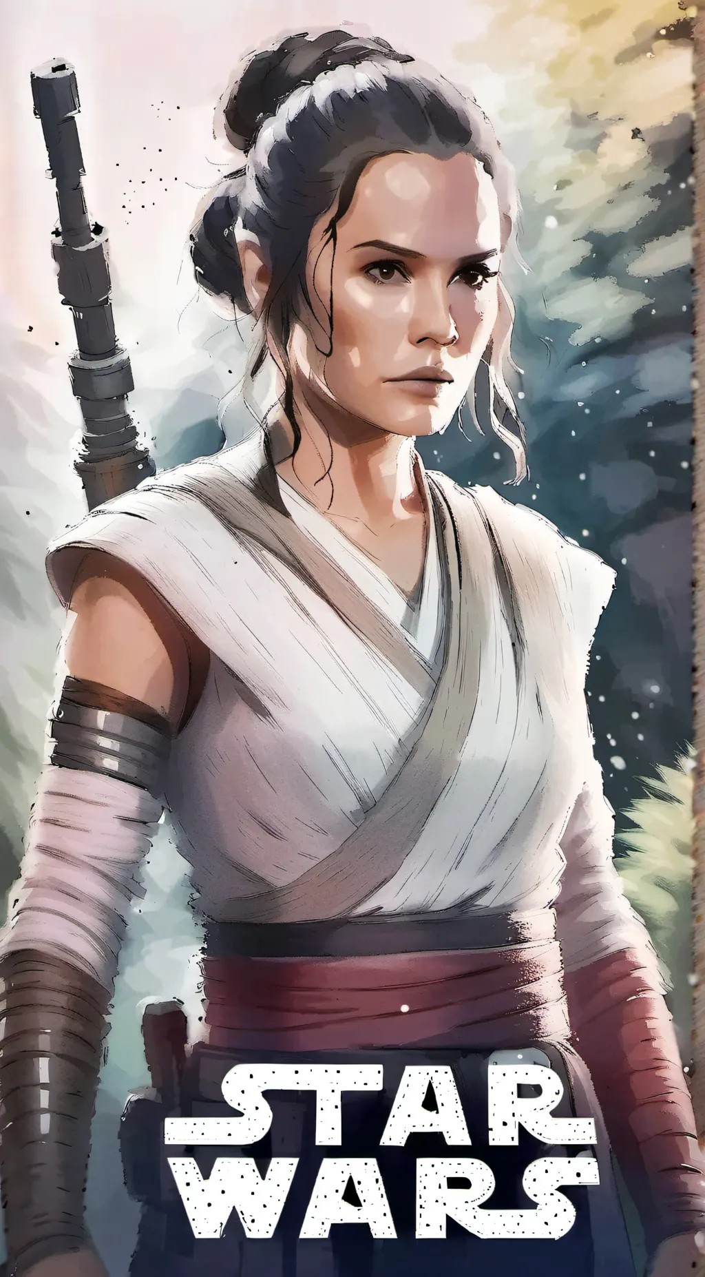 ai character: Rey. background