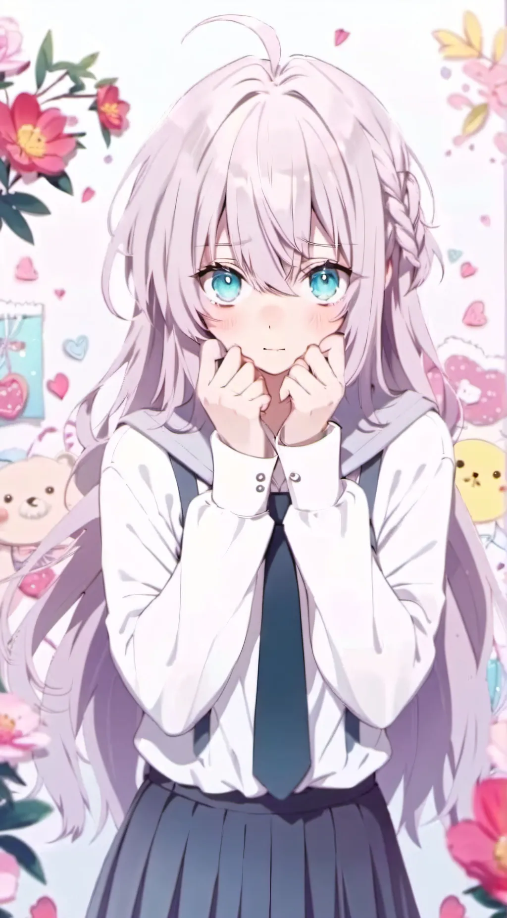 ai character: Audrey  background