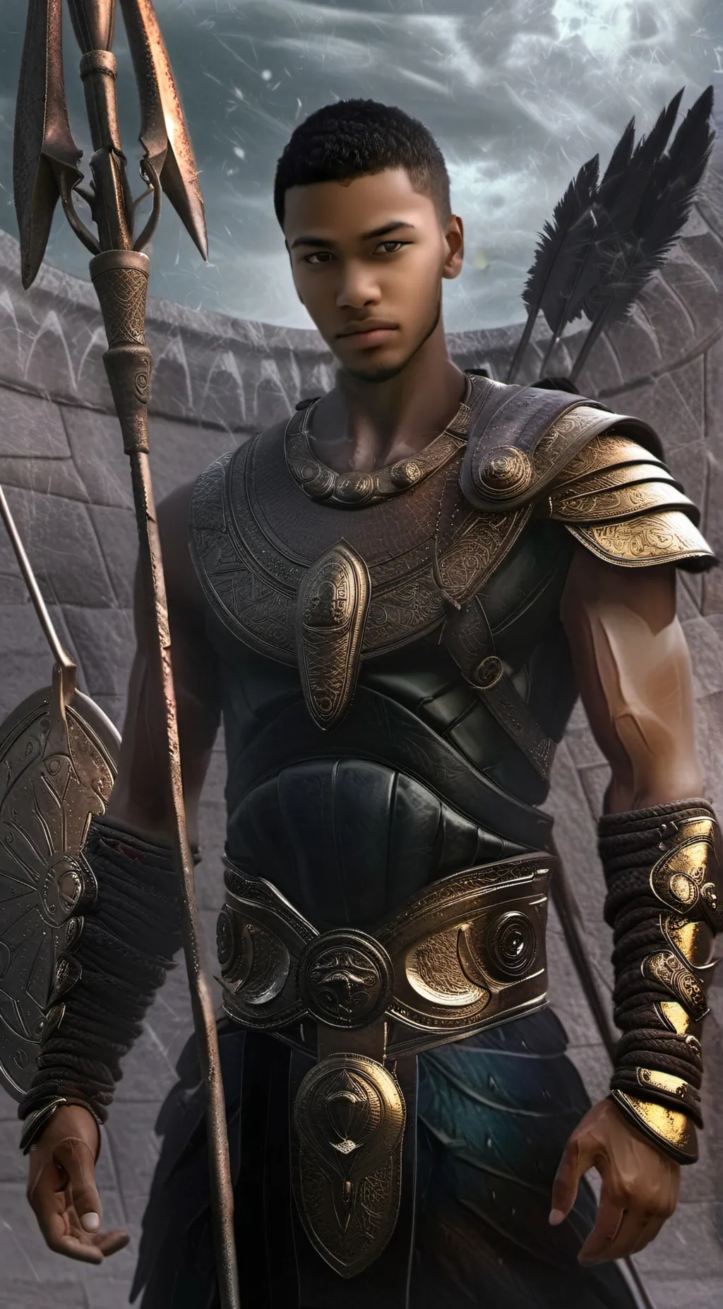 ai character: Zay background